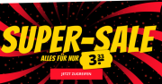 Bis zu 96% Rabatt im Super Sale im SportSpar Shop - Jeder Artikel nur 3,33 Euro