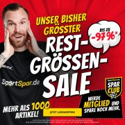 Bis zu 97% Rabatt im Restgr&ouml;ssen Mega-Sale bei SportSpar