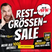 Bis zu 97% Rabatt im Restgr&ouml;ssen Sale bei SportSpar