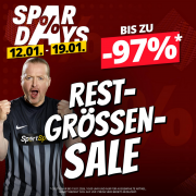 Bis zu 97% Rabatt im Restgr&ouml;ssen Sale bei SportSpar
