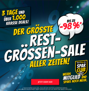 Bis zu 98% Rabatt im Restgr&ouml;ssen Mega-Sale bei SportSpar