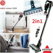 BISSELL 2602N ICON 2in1 Akku Hand- und Stielsauger mit Motorisierter LED Bodend&uuml;se