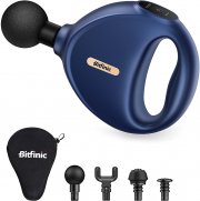 Bitfinic Mini Massage Gun (4 Geschwindigkeiten 4 Massagek&ouml;pfe)