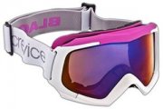  Black Crevice Damen Skibrille, wei&szlig;/pink, One size f&uuml;r nur 12,95&euro; statt 18,99&euro;