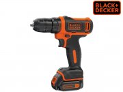 Black + Decker Akku-Bohrschrauber BDCDD12K-DE 1,5 Ah, 10,8 V inkl.Akku und Ladeger&auml;t