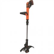 Black+Decker Akku-Rasentrimmer, Powercommand, EasyFeed 18V 4.0Ah, inkl. Akku und Ladeger&auml;t