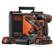 Black+Decker Autosense Akku-Bohrschrauber ASD18KB inkl. 2 Akkus nur 70,07 Euro inkl. Versand