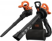 Black & Decker BEBLV290-QS 3-in-1 Elektro-Laubsauger und Bl&auml;ser