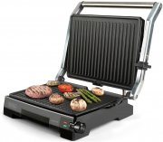 Black & Decker BXGR2200E Kontaktgrill mit Temperatur- und Zeitsteuerung