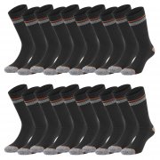 Black+Decker CREW WORK SOCKS Socken im 10er Pack 