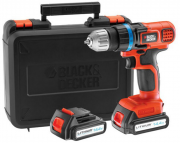Black & Decker EGBL14KB-QW Akku-Bohrschrauber inkl. 2. Akkus und Koffer bei V&ouml;lkner f&uuml;r 59,99 Euro