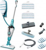 Black & Decker FSMH13151SM 15-in-1 Steam-Mop Dampfreiniger mit SteaMitt Dampfhandschuh
