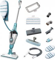 Black & Decker FSMH1321JSM Steammit Dampfwischer Mop mit Handreiniger