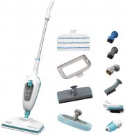 Black+Decker FSMH13E10-QS 10-in-1 Dampfbesen Steam Mop Deluxe + gro&szlig;es Zubeh&ouml;rset