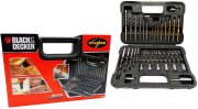 Black+Decker Titanium Bohrer Schrauberbit-Set 50 Teilig