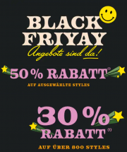 Black Friday Angebote mit 30% auf &uuml;ber 800 Uhren und 50% auf ausgew&auml;hlte Uhren im Fossil Shop