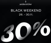 Black Friday bei Seidensticker mit 30% Rabatt auf ALLES