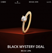 Black Mystery Deals mit bis zu 25% Rabatt auf &uuml;ber 10.700 Uhren und Schmuckst&uuml;cke bei Christ
