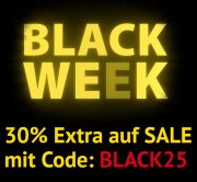 Black Week mit 30% Extra-Rabatt auf alle bereits reduzierte Artikel im Sale bei NKD