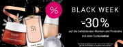 Black Week Sale mit 15%, 20% oder 30% Rabatt auf Beauty und Wellness bei Notino