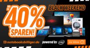 Black Weekend Angebote f&uuml;r 96 Stunden bis zu 40% Rabatt