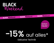 Black Weekend mit 15% Rabatt auf fast ALLES inkl. Sale bei Quelle