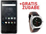 BLACKBERRY KEYone Black Edition 64GB + Gratiszugabe Smart Watch XLyne Pro nur 299&euro; statt 349&euro;