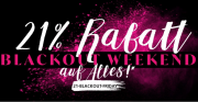 Blackout Friday Aktion mit 21% Rabatt auf ALLES im Parf&uuml;merie Pieper Shop