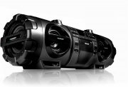 BLAUPUNKT BB 1000 Boombox mit CD, MP3, USB, Bluetooth, UKW, AUX-IN, Mikrofon und Gitarren-Eingang
