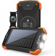 BLAVOR PN-W05 10000mAh Solar QI Wireless Power Bank