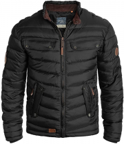 Blend Camaro gef&uuml;tterte Herren Steppjacke mit Stehkragen in 4 Farben