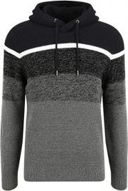 Blend Cedral Herren Strickpullover mit Kapuze in 3 Farben