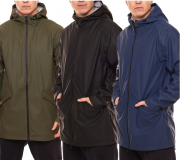 BLEND Jyrki Herren Regen-Windbreaker mit Kapuze