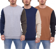 BLEND Lambros Herren Sweater mit Colorblock-Design