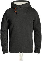 Blend Theodor Herren Kapuzenpullover mit Teddy-Futter