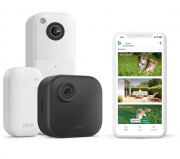 Blink Outdoor 4 kabellose intelligente HD-Sicherheitskamera + Sync Module + Blink Videot&uuml;rklingel