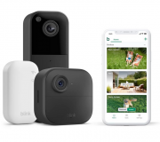 Blink Video Doorbell 2 HD Videot&uuml;rklingel + Blink Outdoor 4 HD Sicherheitskamera inkl. Sync Module