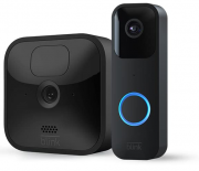 Blink Video Doorbell HD-Video T&uuml;rklingel + Blink Outdoor HD-Sicherheitskamera