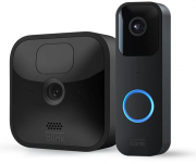 Blink Video Doorbell T&uuml;rklingel mit Bewegungserfassung + Blink Outdoor HD-&Uuml;berwachungskamera