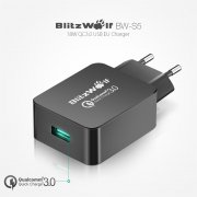 BlitzWolf BW-S5 QC3.0 18W USB QuickCharge 3.0 Ladeger&auml;t f&uuml;r 6,13&euro; statt 7,80&euro;