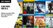Blockbuster-Aktion: 5 Blu-rays f&uuml;r 25&euro;