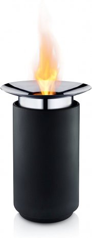 Blomus Gel-Feuerstelle inklusiv L&ouml;scher Luna, schwarz f&uuml;r 33,99&euro; statt 40,18&euro;