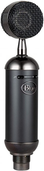 Blue Microphones Blackout Spark SL XLR-Kondensatormikrofon mit Mikrofonspinne