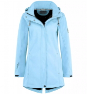 Blue Wave Birgit Damen Softshellmantel mit abnehmbare Kapuze