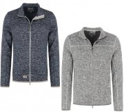Blue Wave Helge Herren Strickfleecejacke in 2 Farben