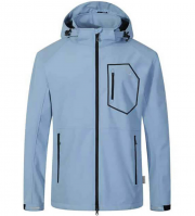 BLUE WAVE Louis Herren Softshelljacke mit verstellbarer Kapuze - winddicht & atmungsaktiv