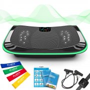 Bluefin Fitness 4D Vibrationsplatte mit Magnetfeldtherapie Massage im Curved Design