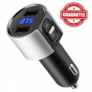 Bluetooth FM Transmitter,KFZ Auto Radio Adapter Freisprecheinrichtung