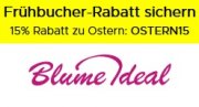 Blume Ideal - 15% Rabatt zu Ostern