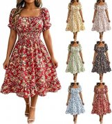 Blumenkleid f&uuml;r Damen bei Amazon im Angebot
